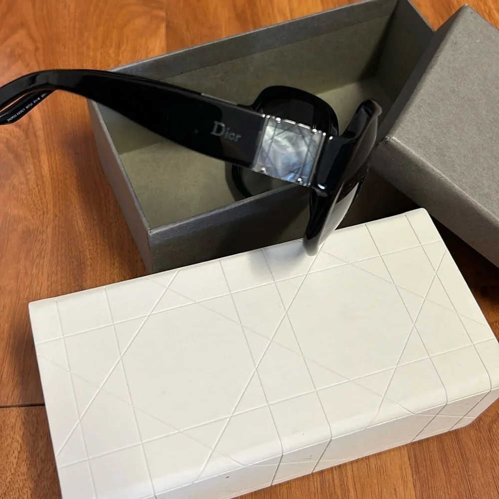 Authentic Christian Dior Sunglasses with Case and Box